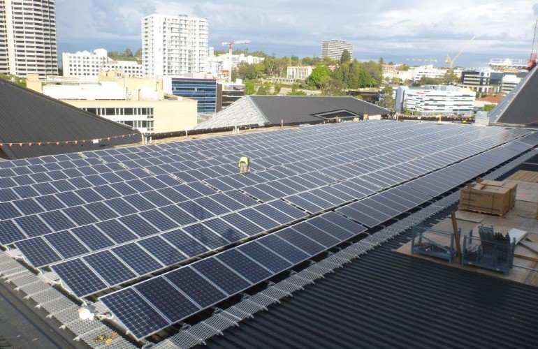 Perth Arena Commercial Solar